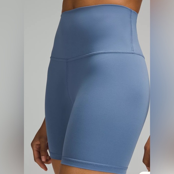 Lululemon Athletica Align HR Shorts in Oasis Blue 6” - Picture 1 of 5
